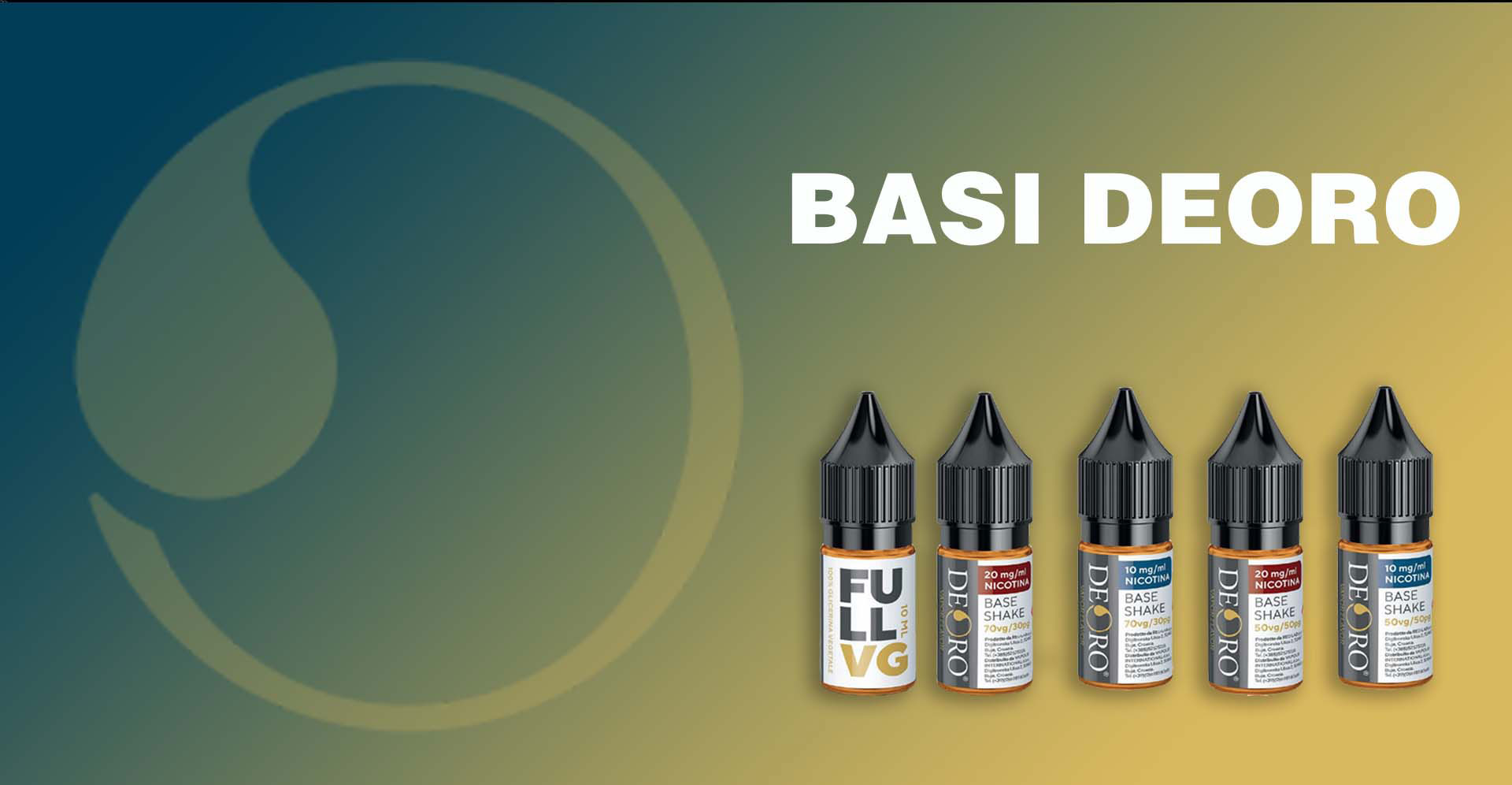 Linea Basi per Sigarette Elettroniche DeOro